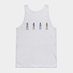 Little Redhead Girls Tank Top